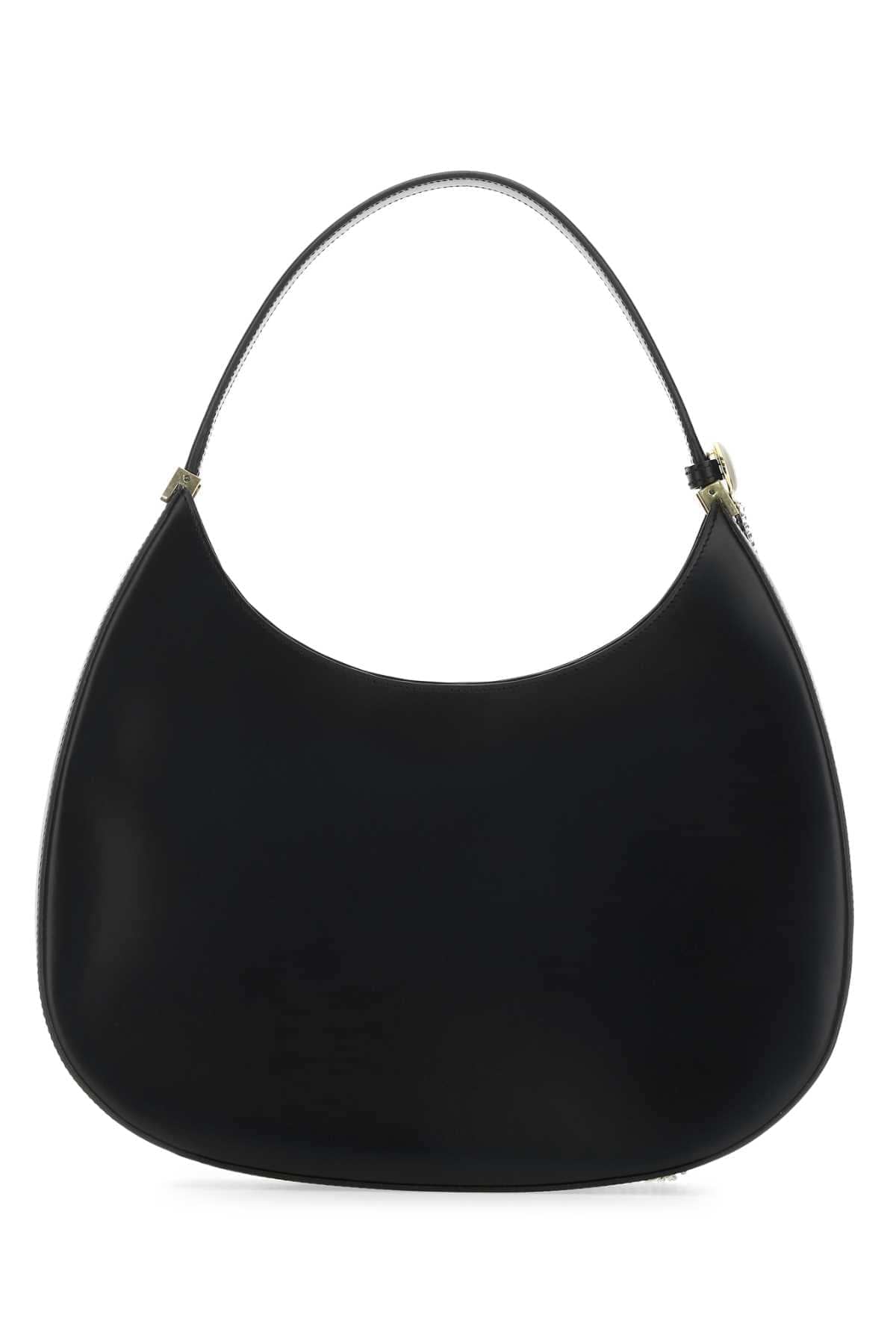 Magda Butrym Women Black Leather Vesna Large Shoulder Bag