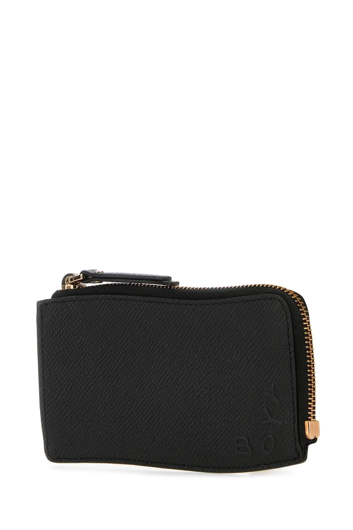 Boyy Women Black Leather Epsom Cardholder