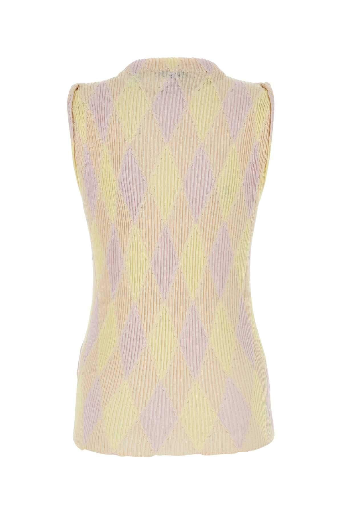 Burberry Women Embroidered Cotton Blend Top