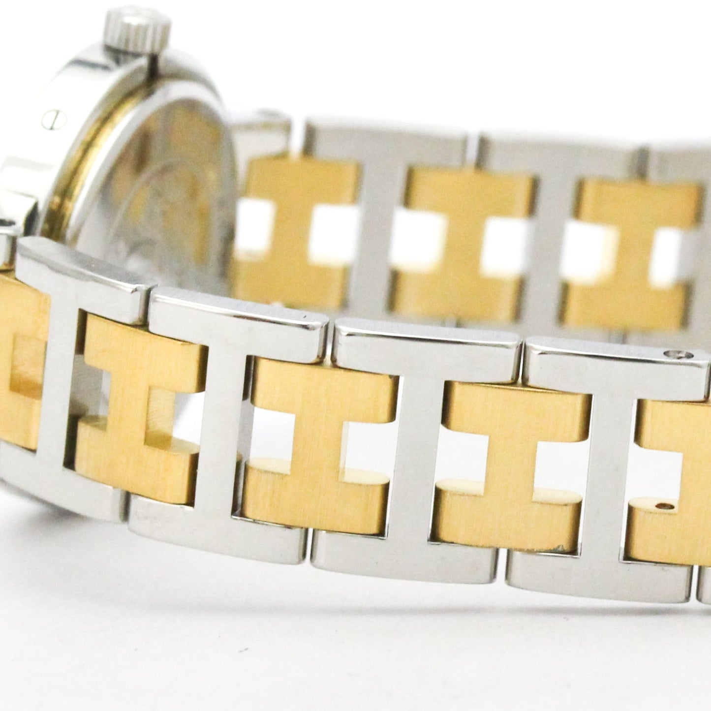 Hermès Clipper · Gold Plated Steel · Quartz