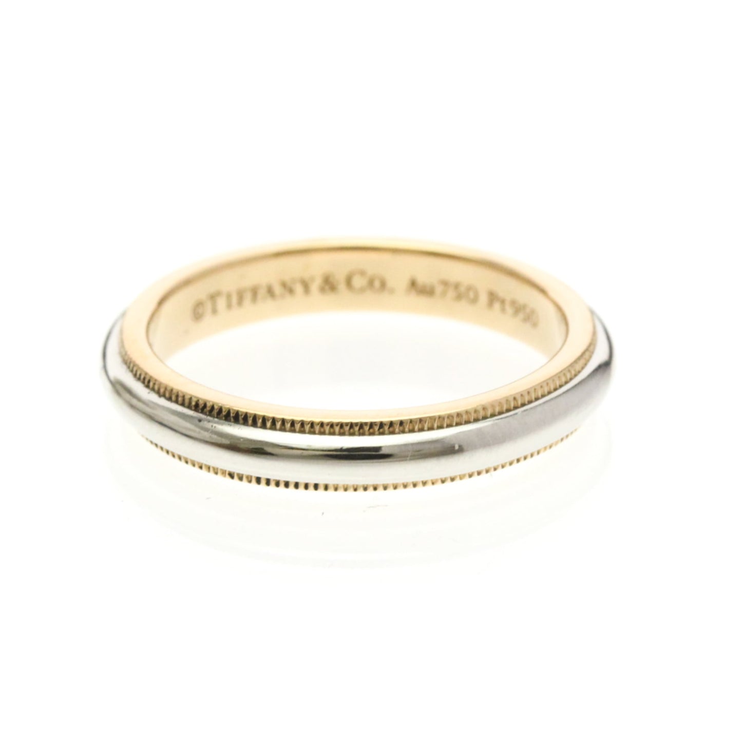 Tiffany Milgrain · Rose Gold & Platinum