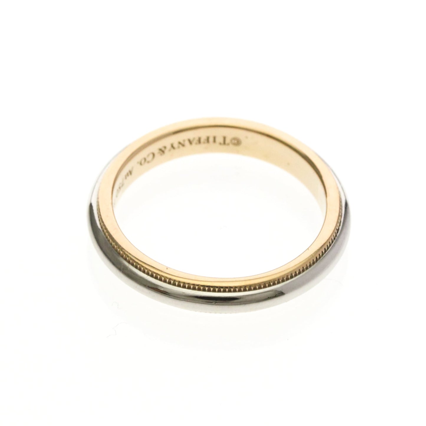 Tiffany Milgrain · Rose Gold & Platinum
