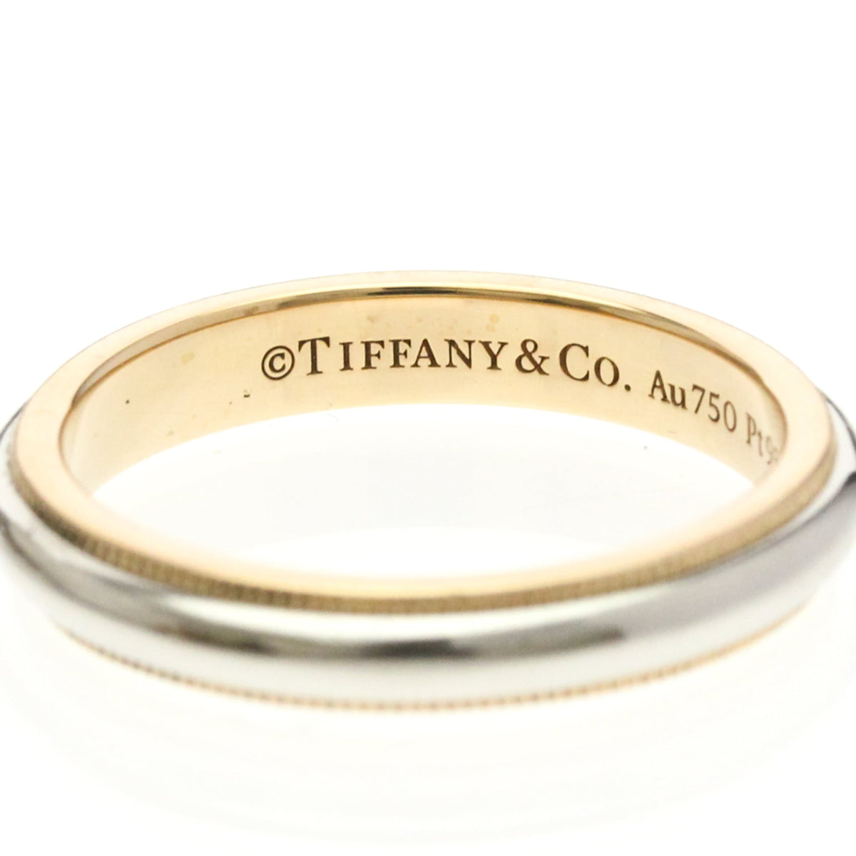 Tiffany Milgrain · Rose Gold & Platinum