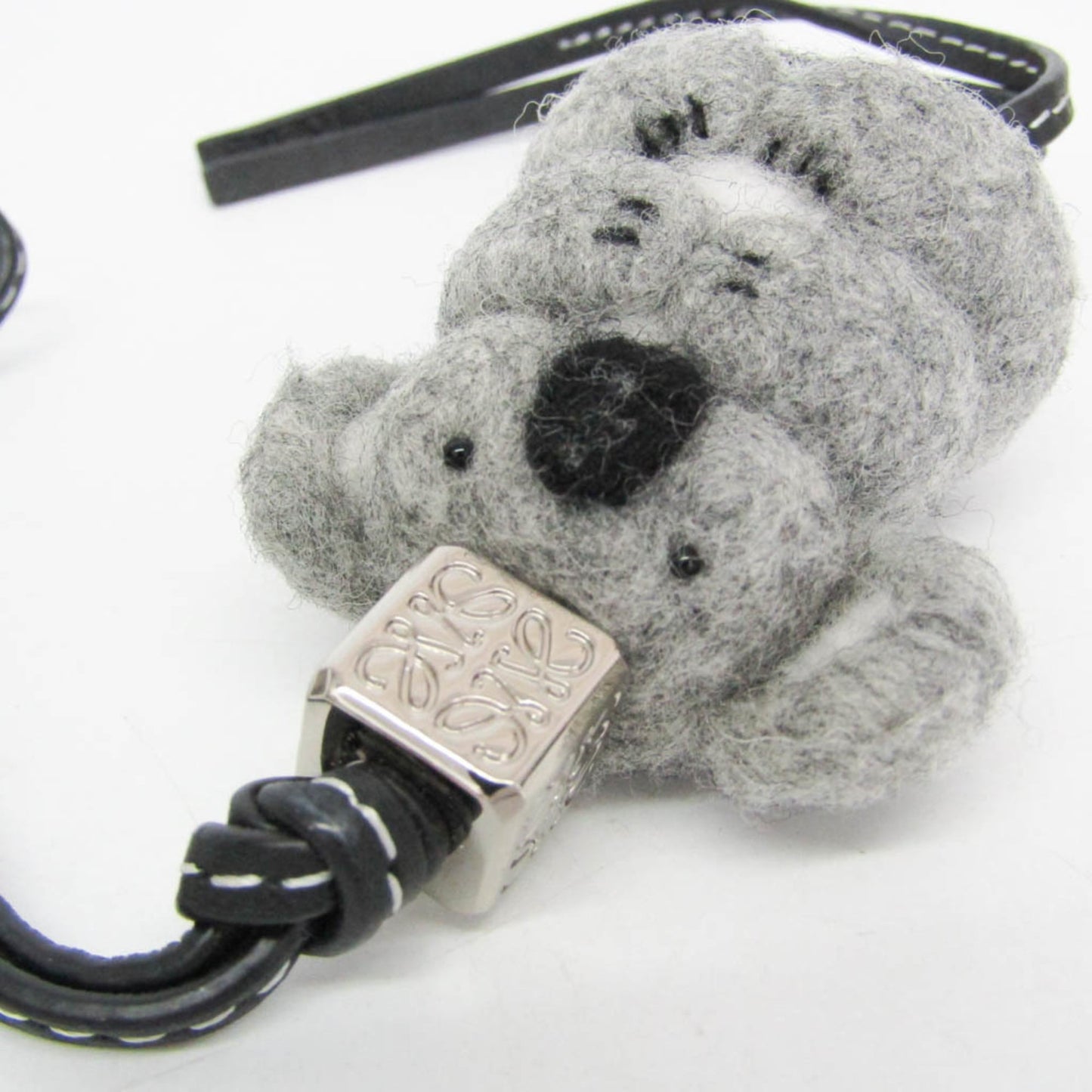 Loewe Koala Charm · Felt Leather