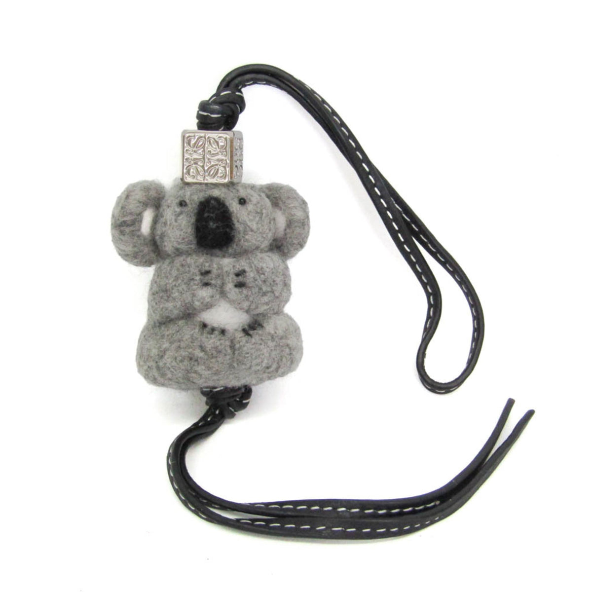 Loewe Koala Charm · Felt Leather