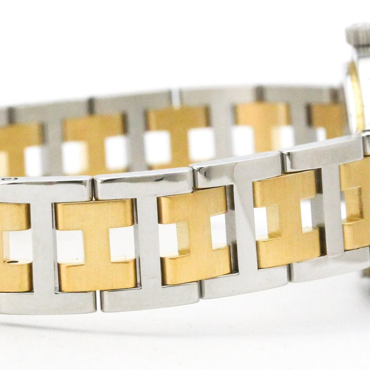 Hermès Clipper · Gold Plated Steel · Quartz