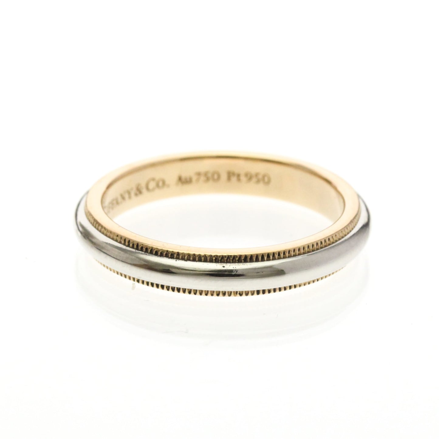 Tiffany Milgrain · Rose Gold & Platinum