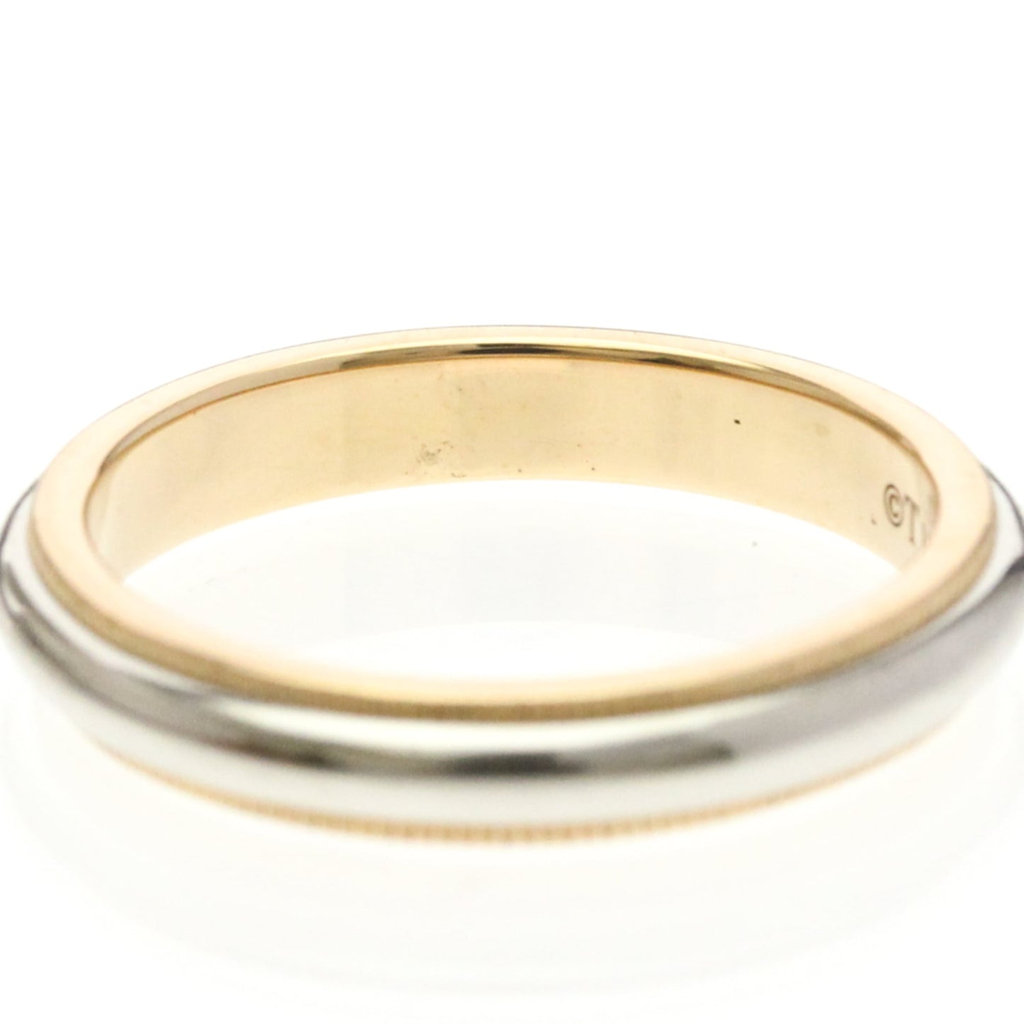 Tiffany Milgrain · Rose Gold & Platinum
