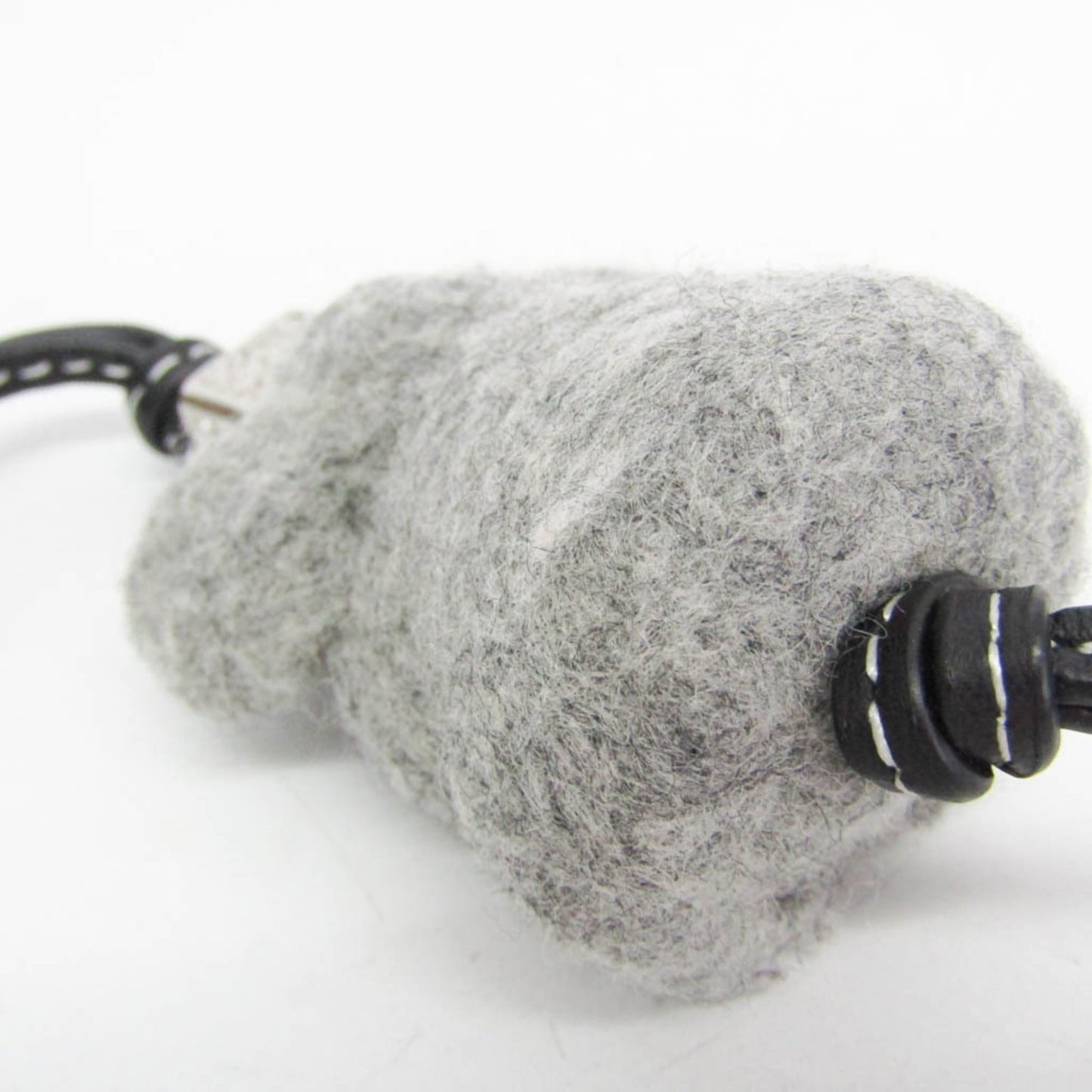 Loewe Koala Charm · Felt Leather