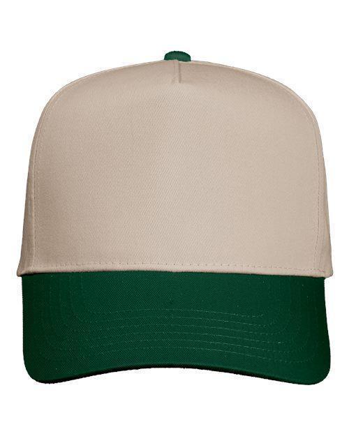 Fancy Embroidered Adjustable Five-Panel Twill Hat