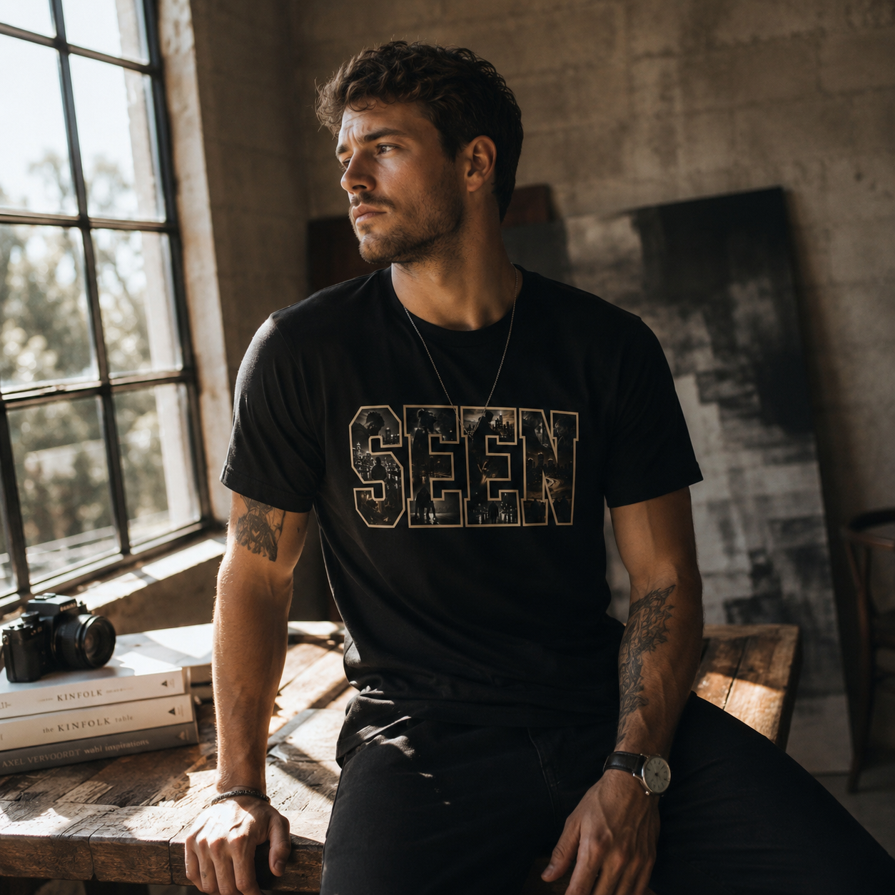 SEEN. City Nights Graphic Tee — Identity Streetwear