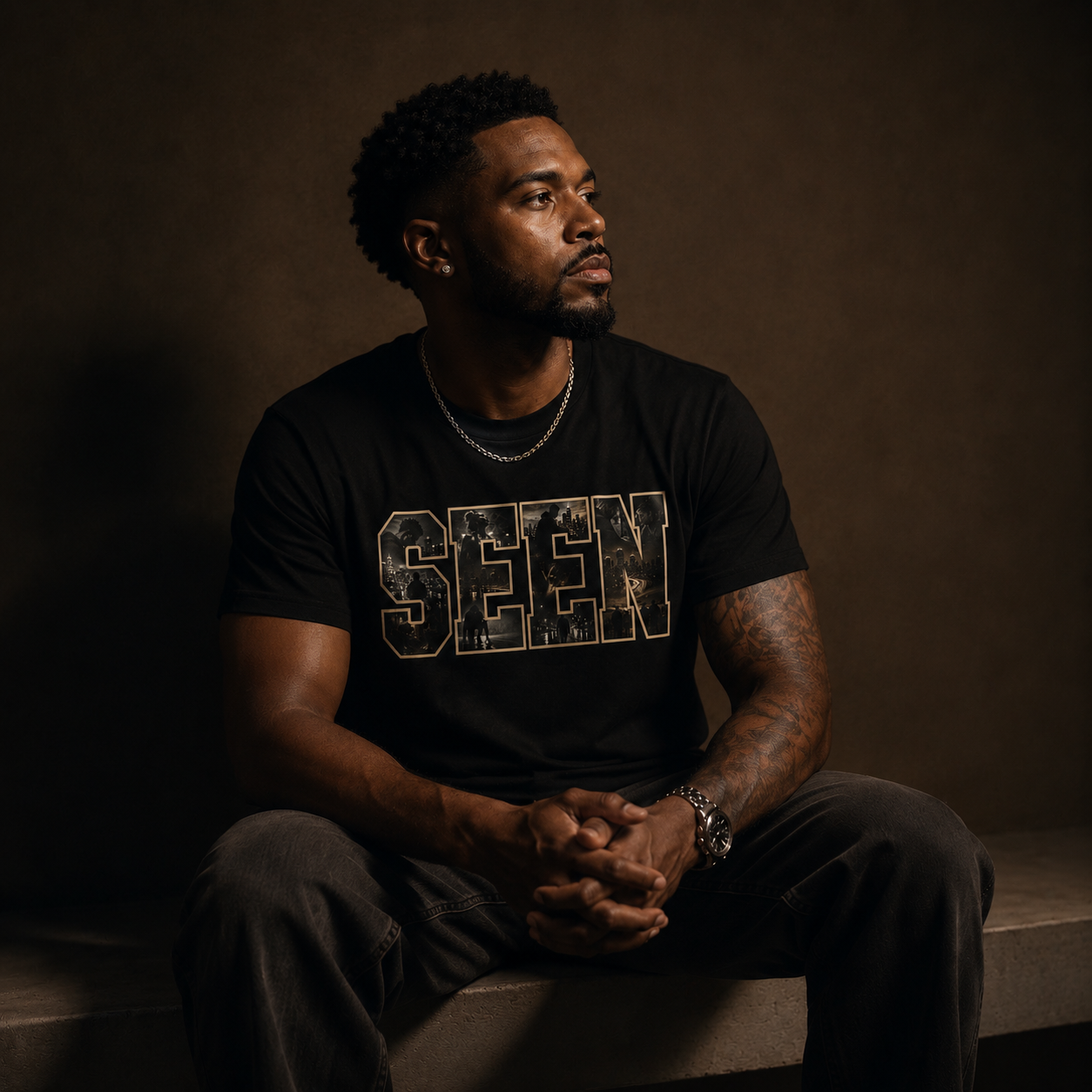 SEEN. City Nights Graphic Tee — Identity Streetwear