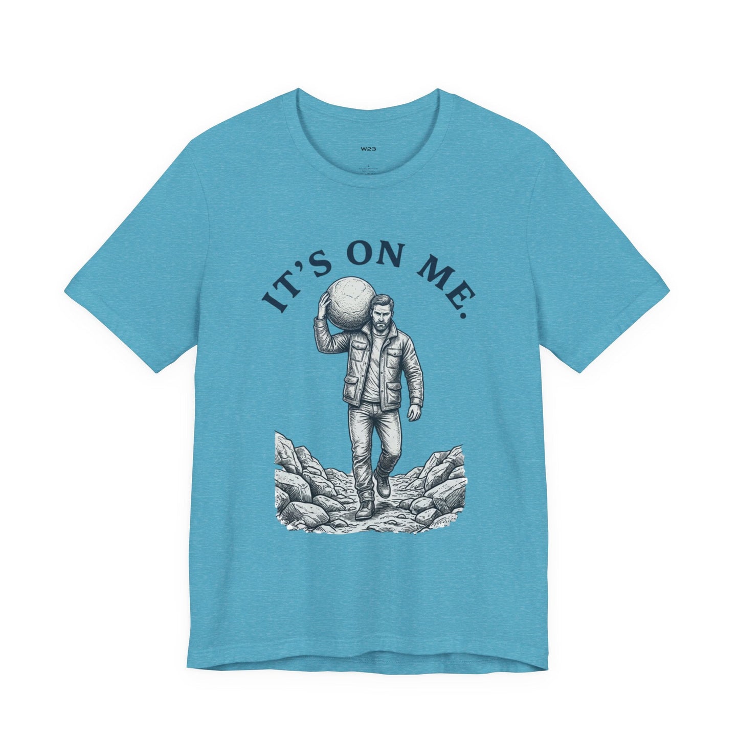 It's On Me Tee — Vintage Atlas Man Graphic T-Shirt | Wear Your Worship