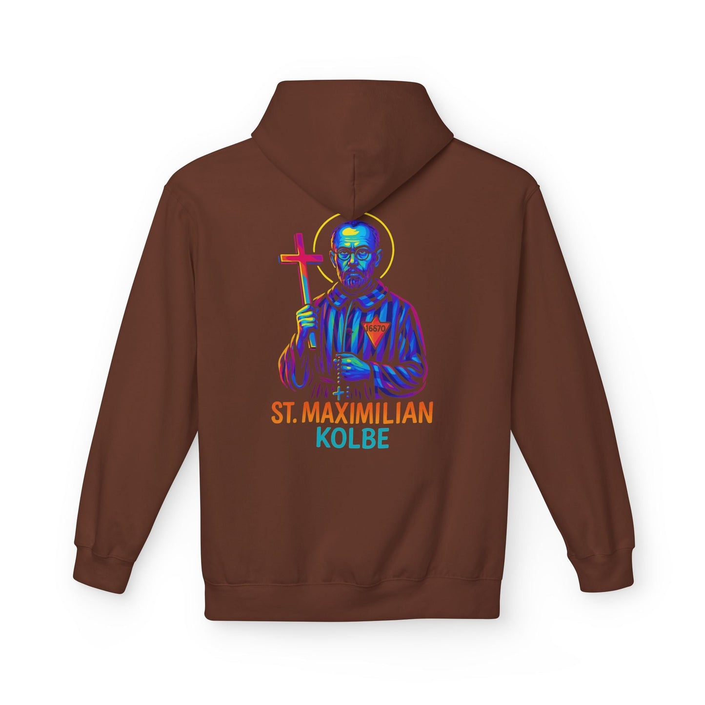 St. Maximilian Kolbe | Catholic Hoodie | Auschwitz Martyr