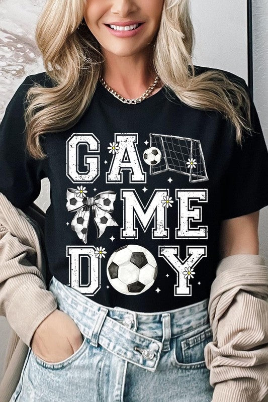 Soccer Game Day Graphic Tee