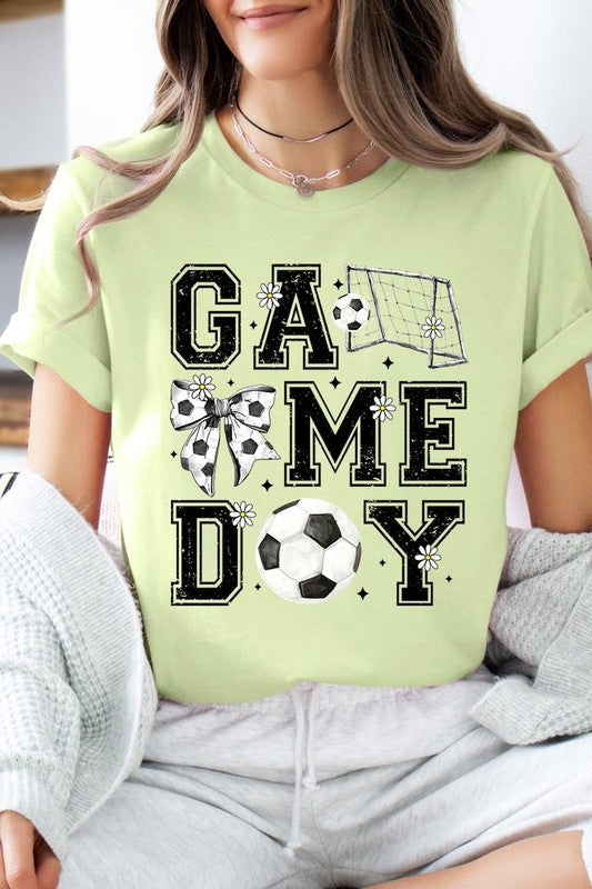 Soccer Game Day Graphic Tee