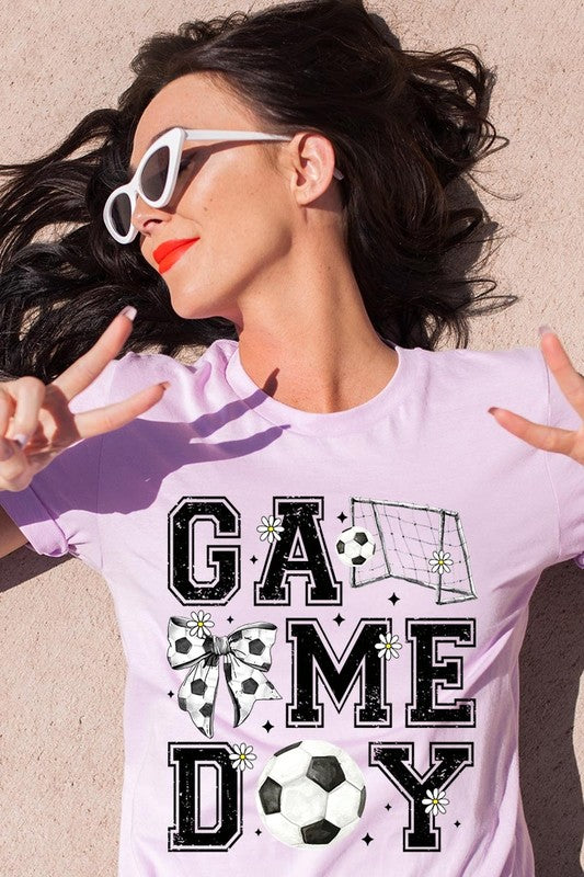 Soccer Game Day Graphic Tee