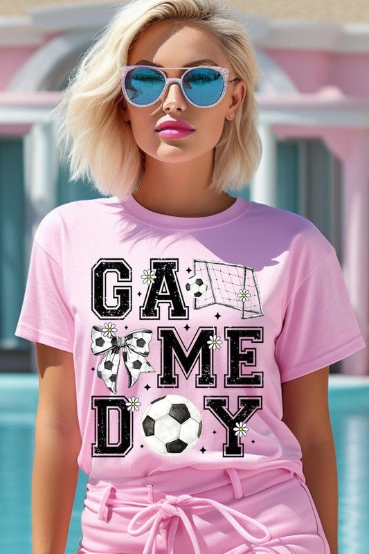 Soccer Game Day Graphic Tee
