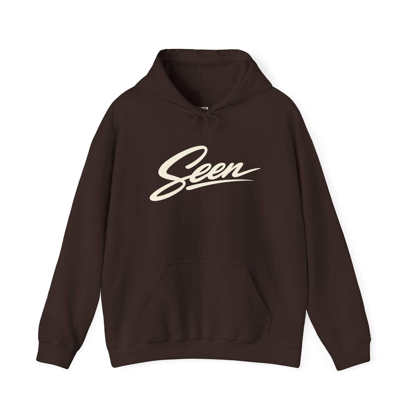 Seen Script Hoodie | Vintage Script Logo Pullover
