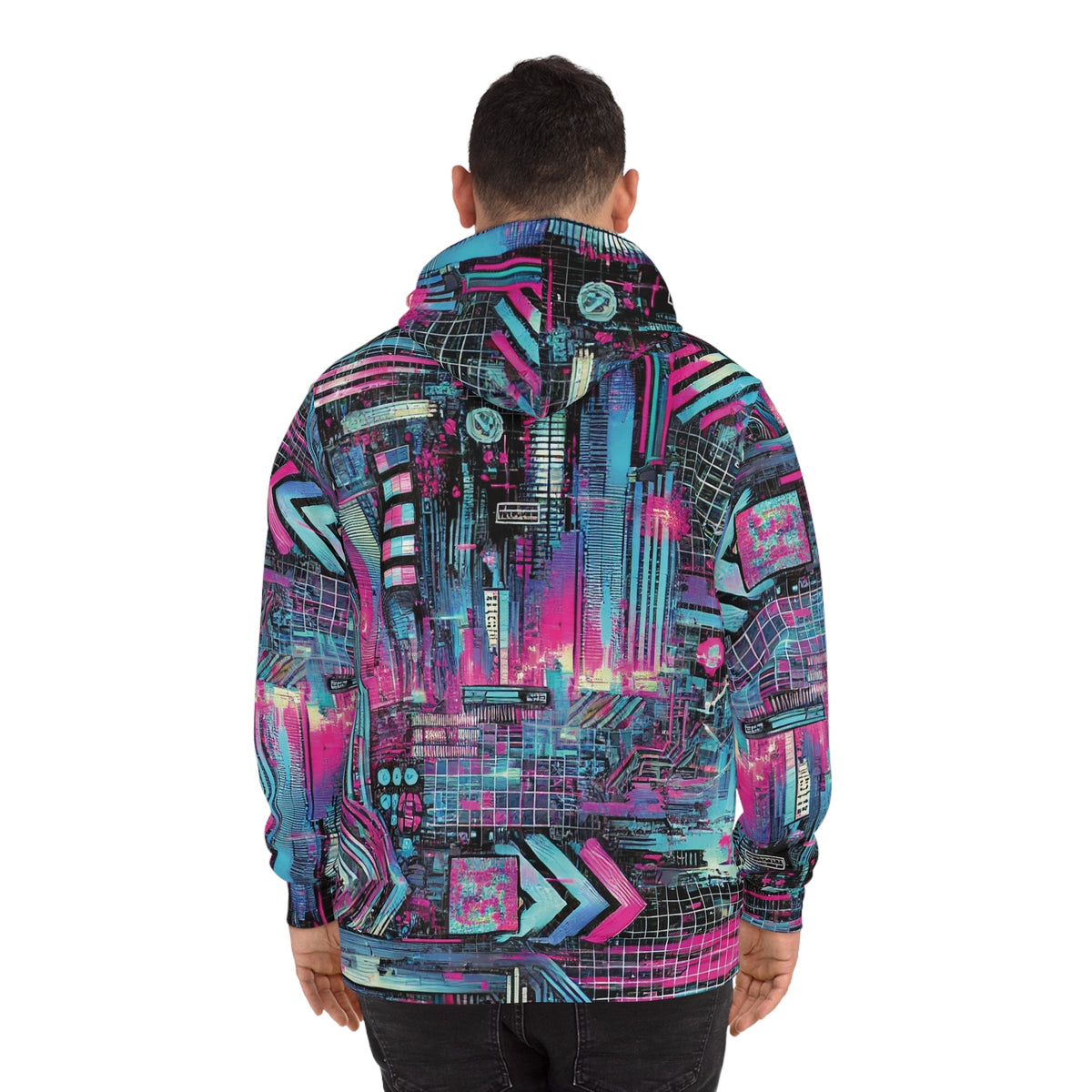 Cyber City Hoodie — Anti-Surveillance Streetwear