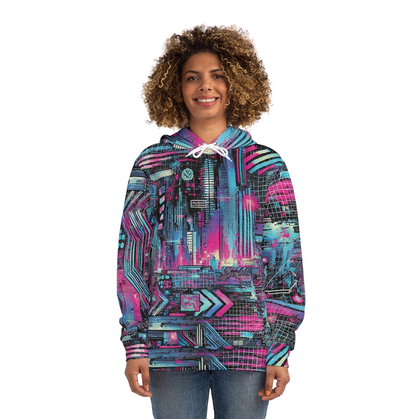 Cyber City Hoodie — Anti-Surveillance Streetwear