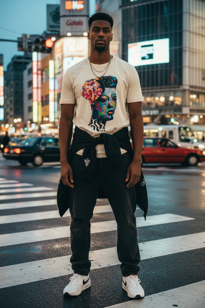 Billie Radical Unisex High End Cotton Short Sleeve Tee HUE+MAN Collective