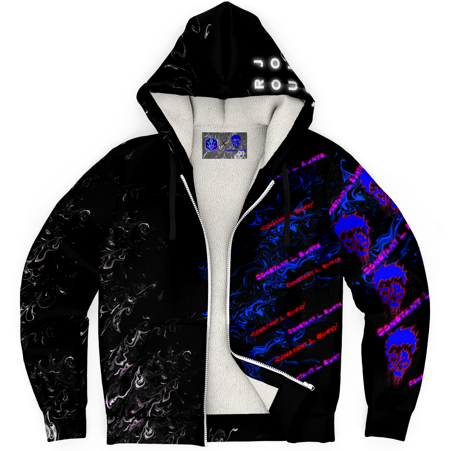 Constant L. Burts - Microfleece Zip-Hoodie