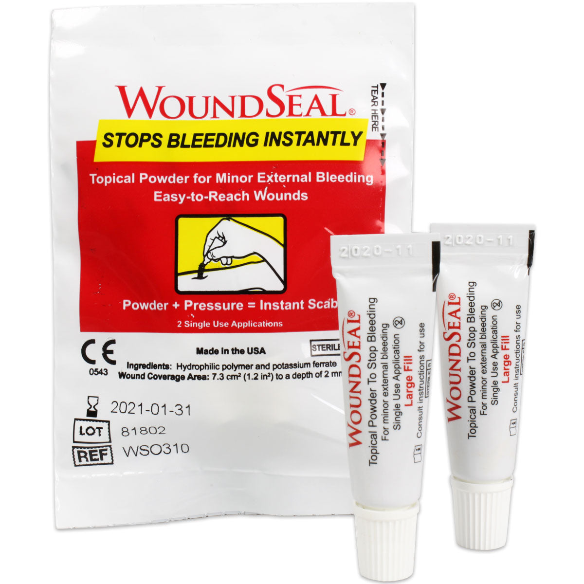 QR for Cuts & Lacerations - 2 Application / Pack