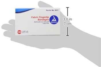 Fabric, Fingertip Bandage, 100 Per Box