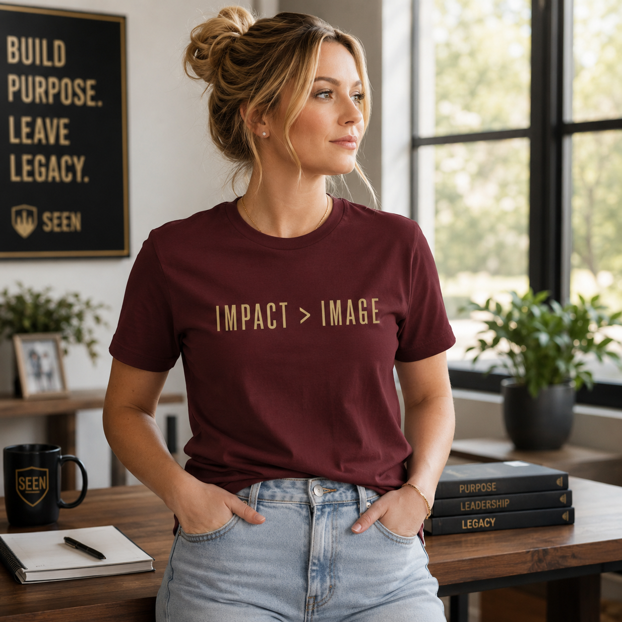 IMPACT > IMAGE Tee — Wear What You Actually Stand For