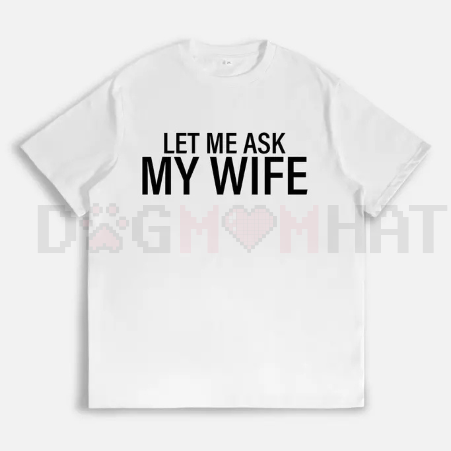 Men's Crewneck Sweatshirt – Bold White Text Slogan Statement Pullover