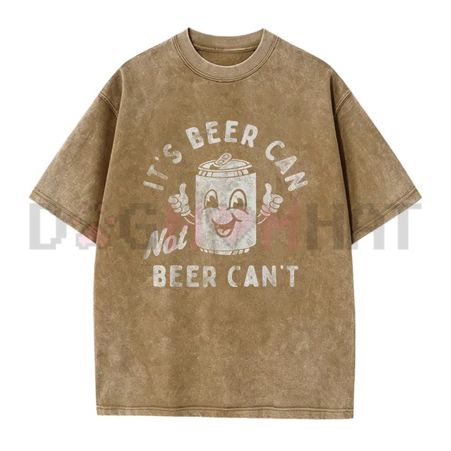 "It's Beer Can, Not Beer Can't" Funny Pun T-Shirt