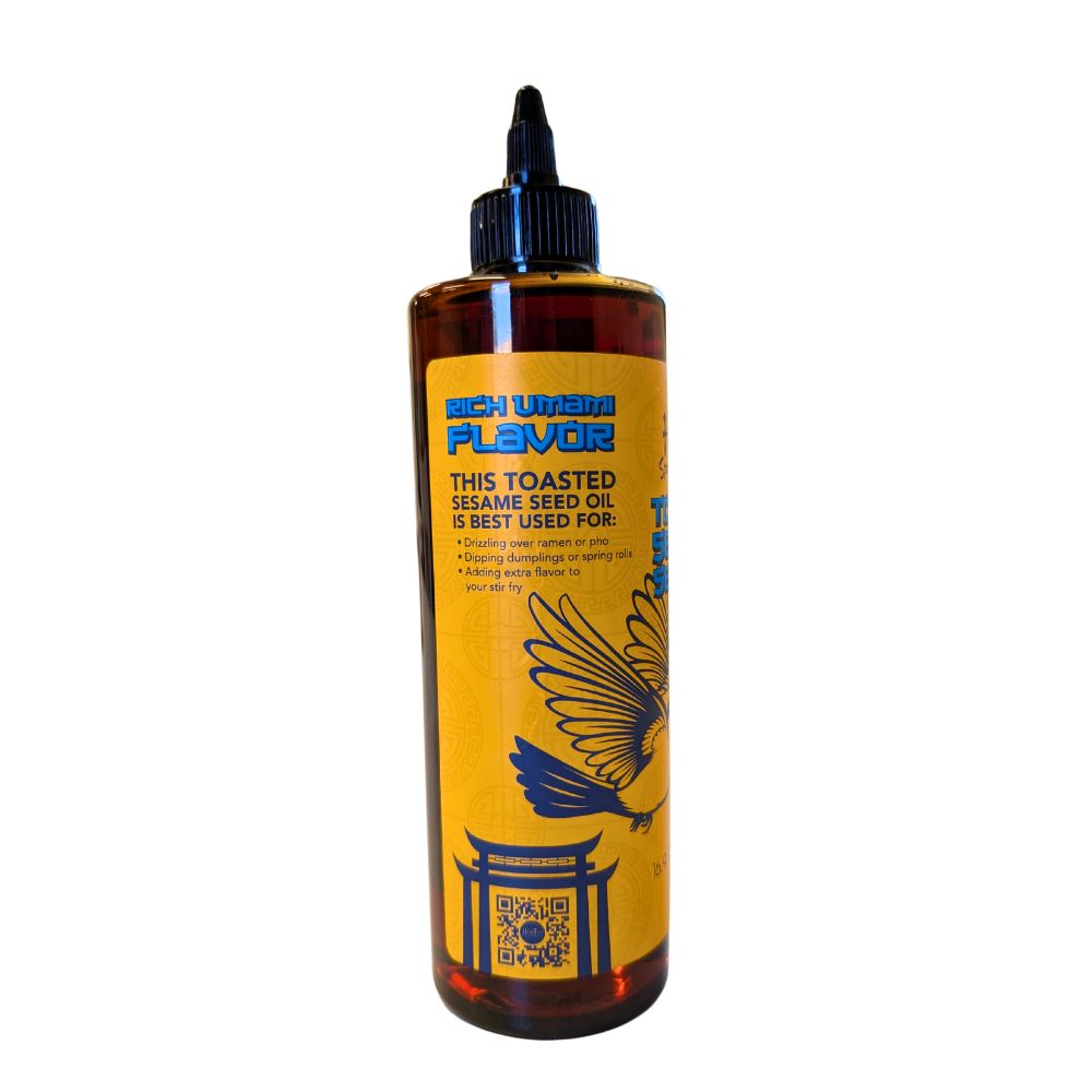 HonFoo Toasted Sesame Seed Oil, Squeeze (500mL)