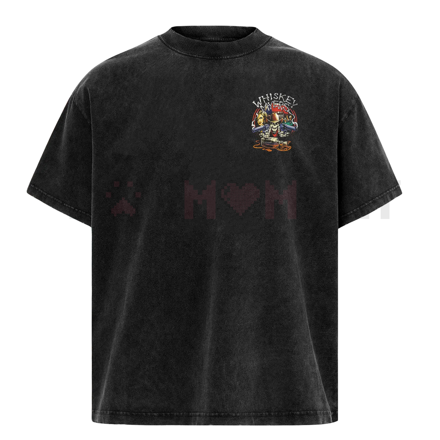 Whiskey Myers Skeleton Cowboy T-Shirt – Revolvers Southern Rock Band Tee
