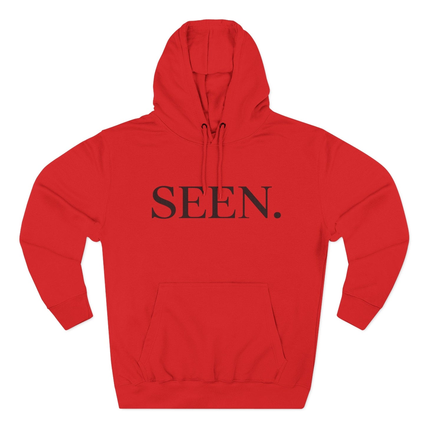 SEEN. Hoodie — Black Ink Edition