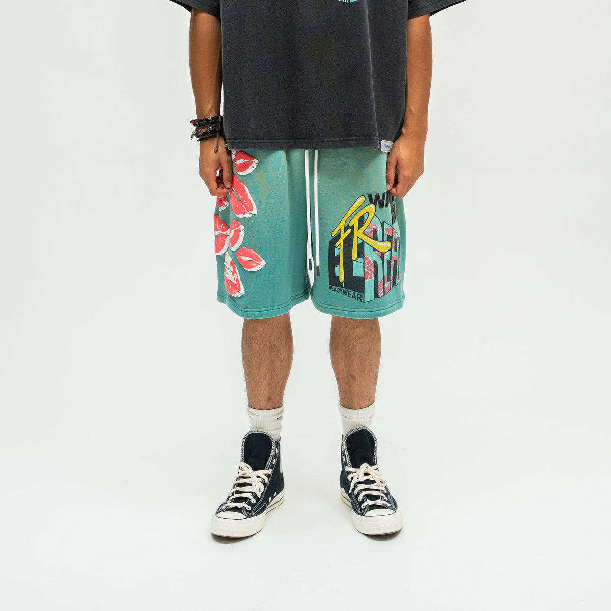 TV Shorts - Green