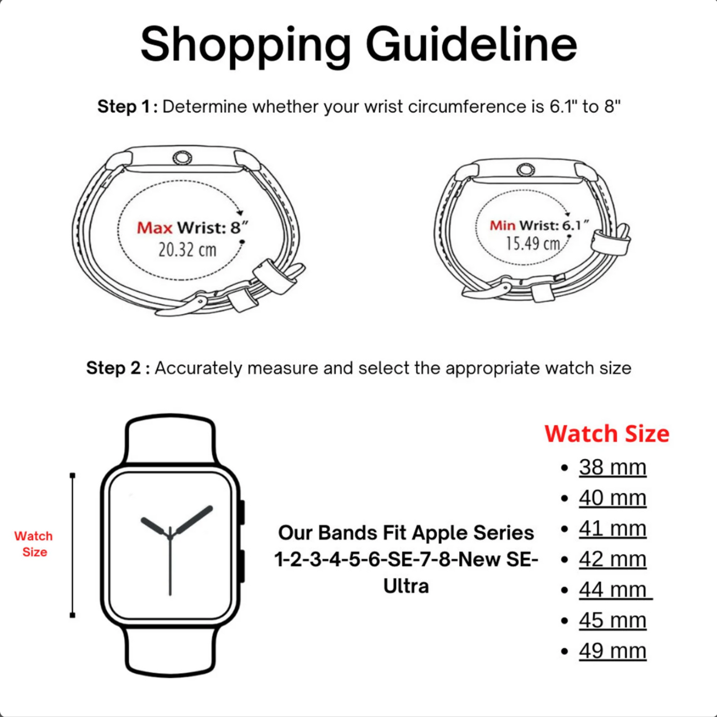 Apple Watch Pastel Green Leather Strap - Detroit