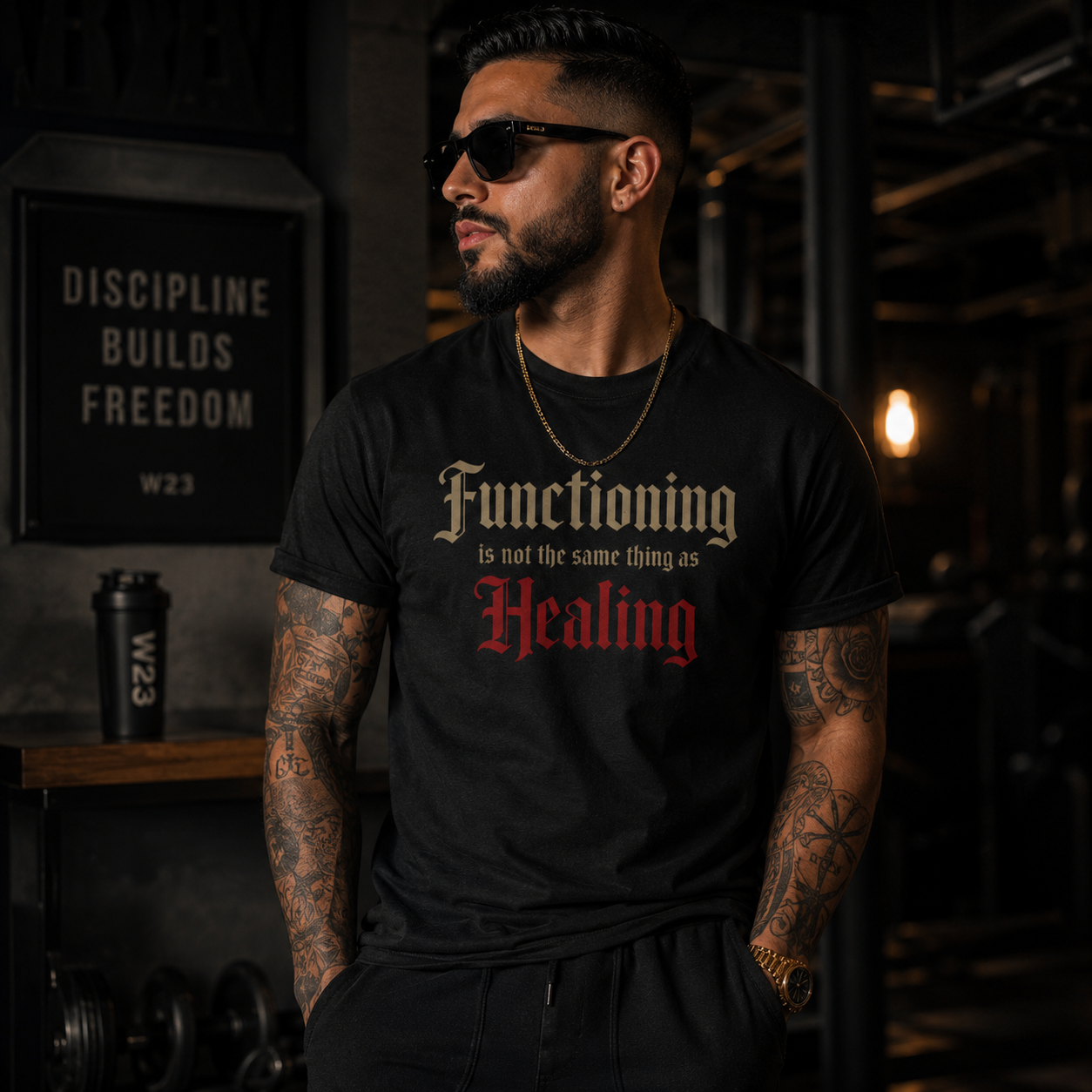 Functioning Is Not the Same Thing as Healing Tee