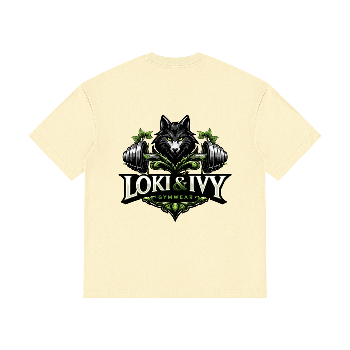 Loki & Ivy Unisex Drop Shoulder Cotton T-Shirt