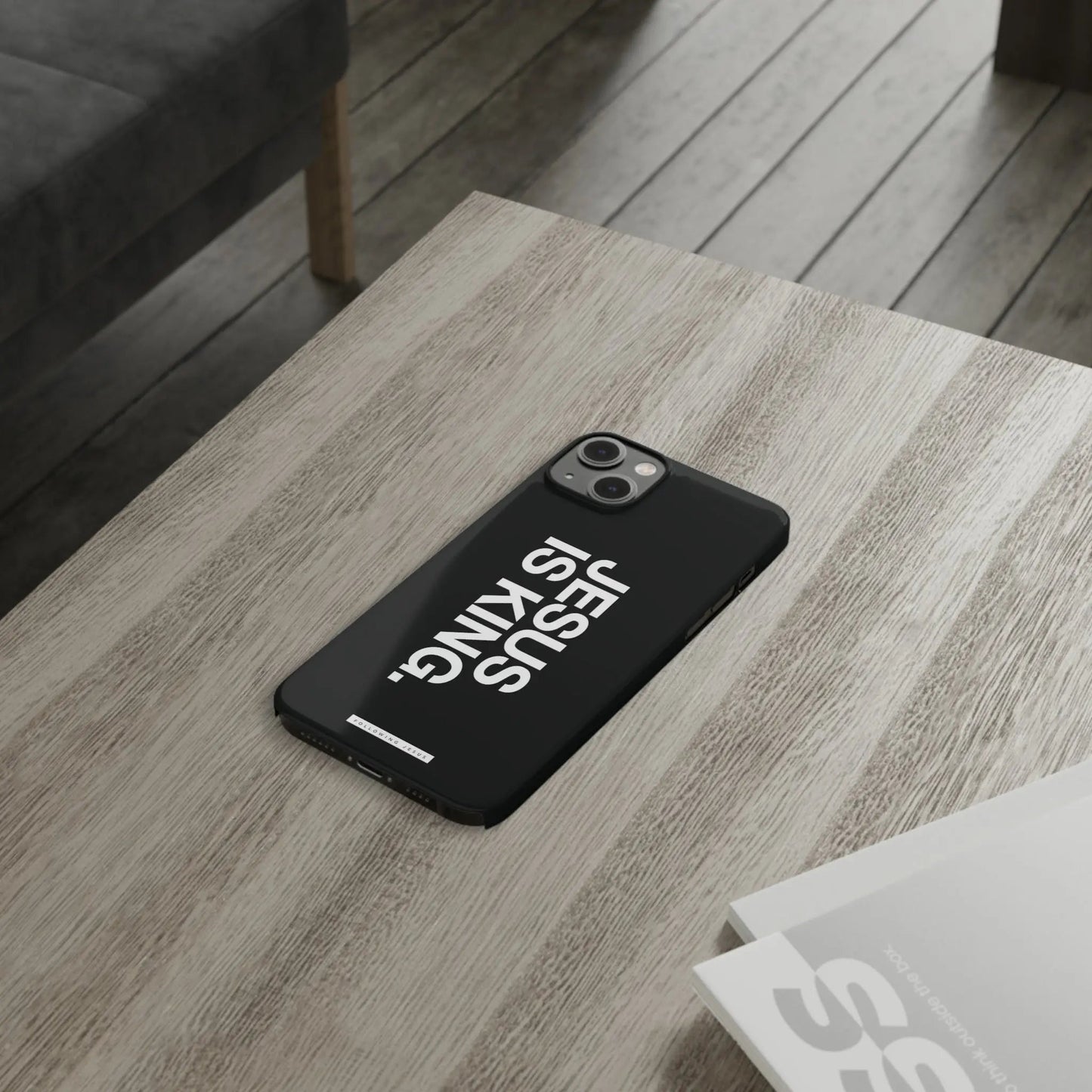 Jesus Is King - Slim iPhone Cases