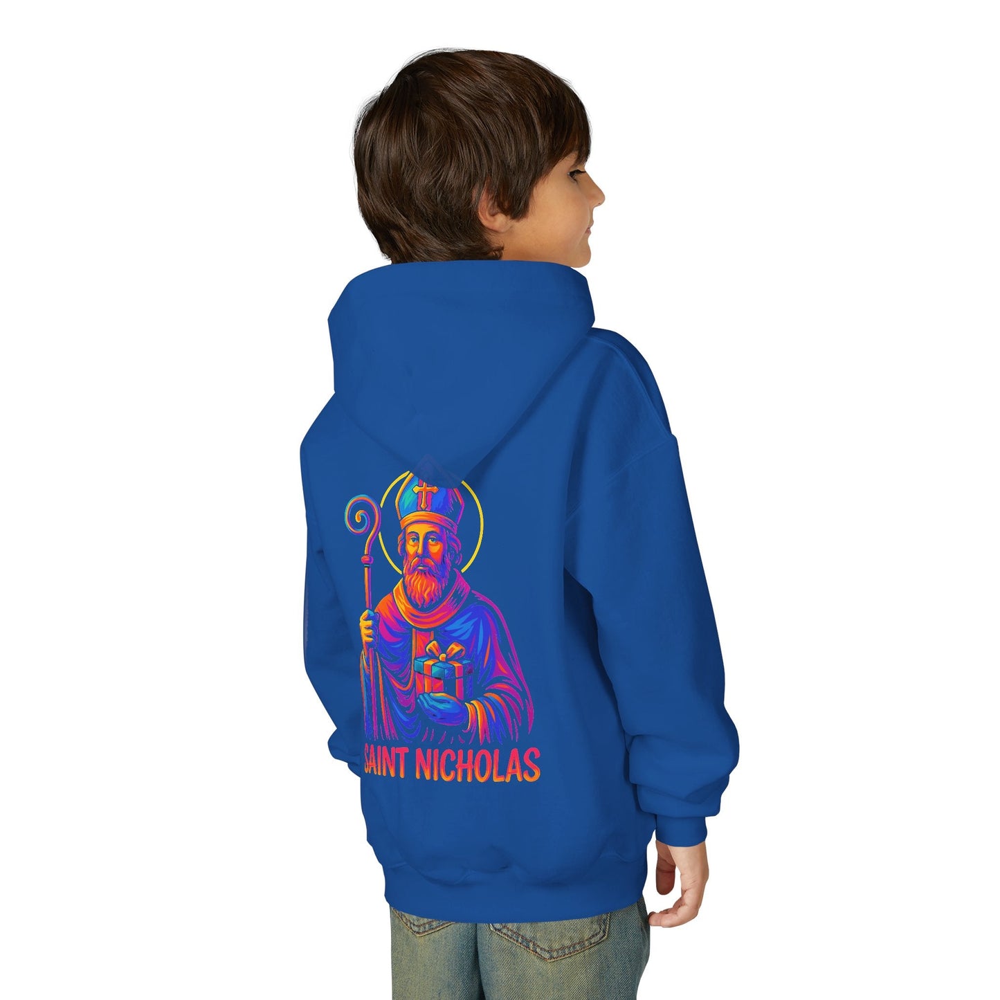 St. Nicholas | Kids Catholic Hoodie | Real St. Nick