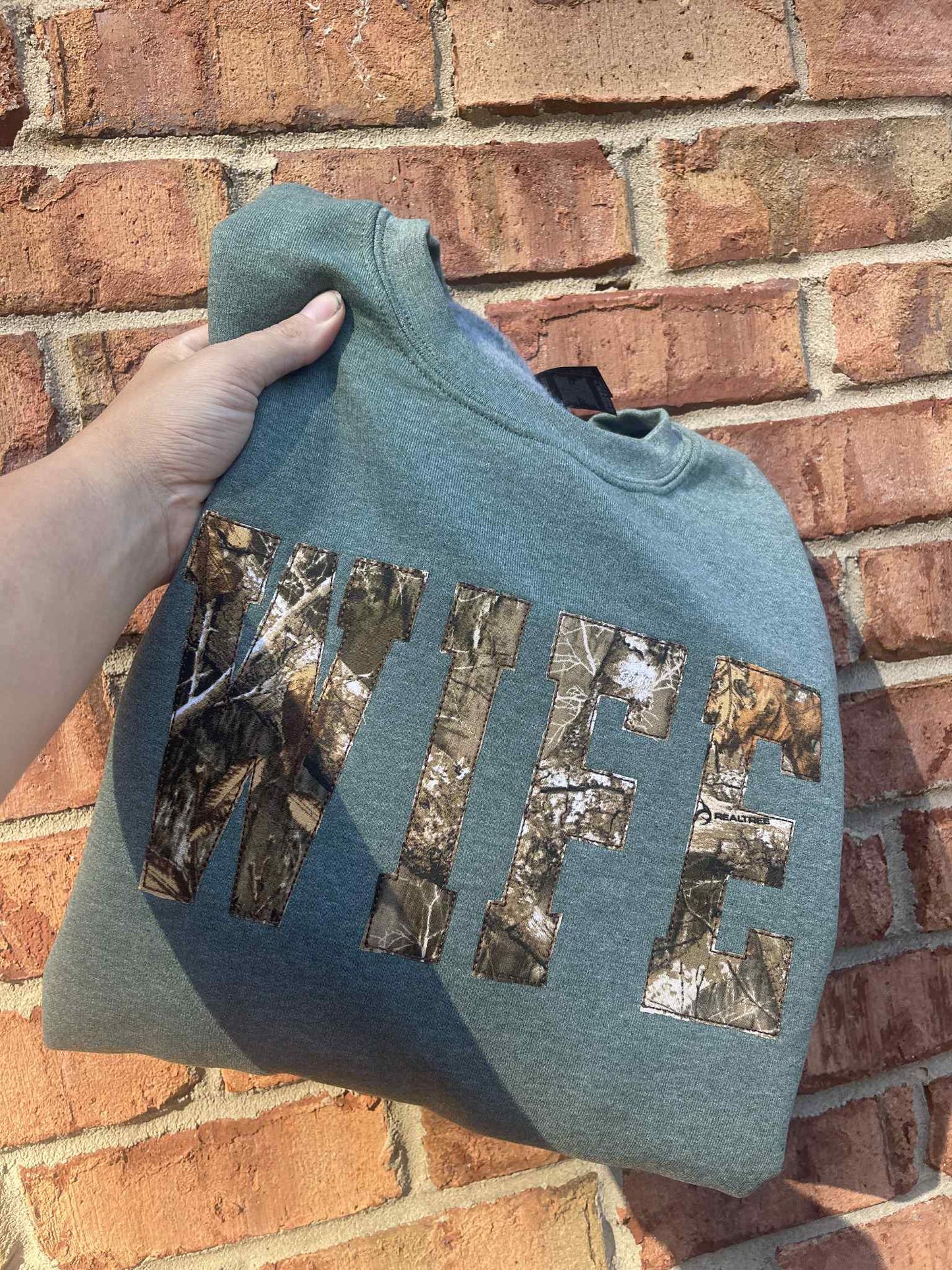 Personalized Realtree® Camo Appliqué Shirt | Custom Embroidered Name Shirt