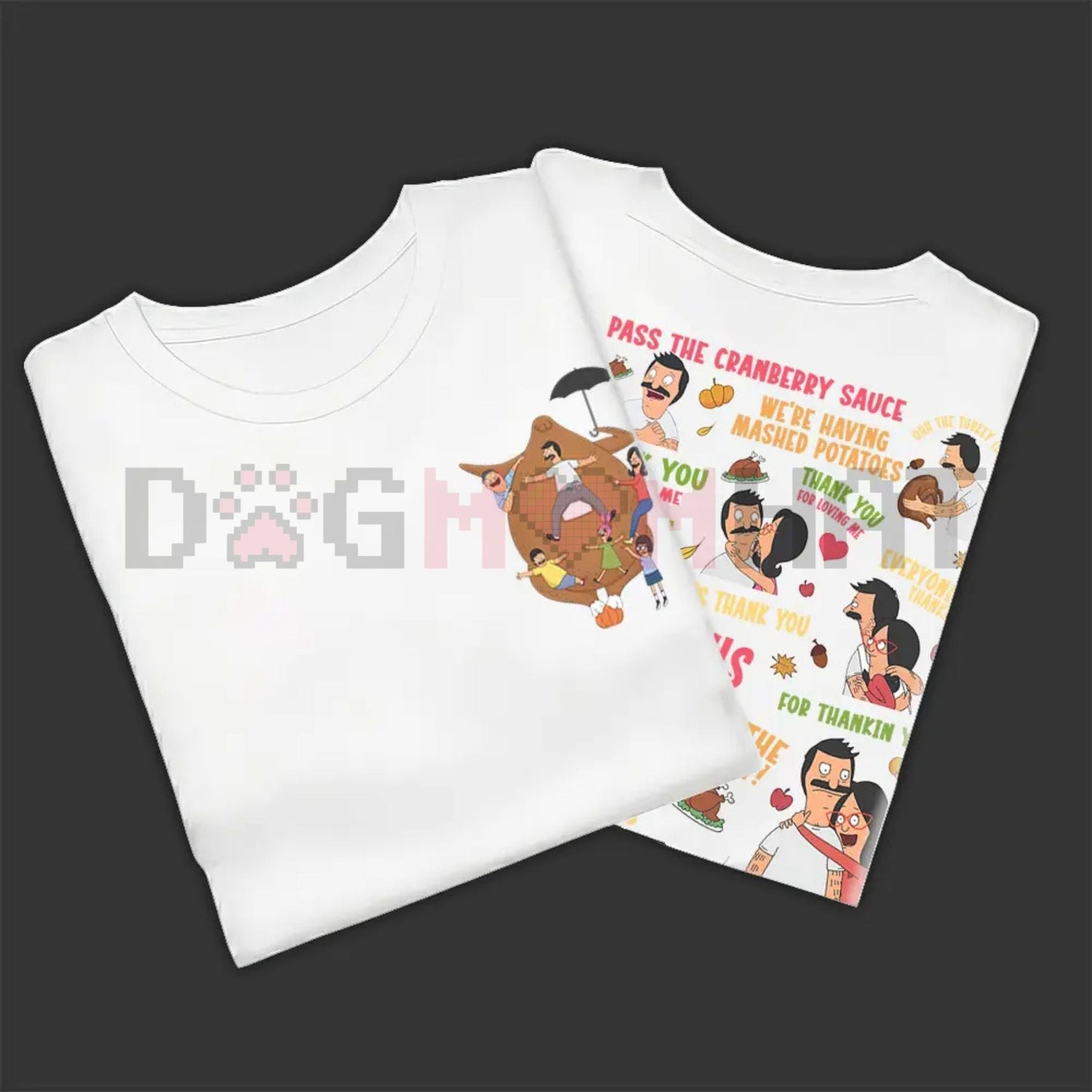 Thanksgiving Song T-Shirt – Happy Thanksgiving Cotton Tee For Men & Women