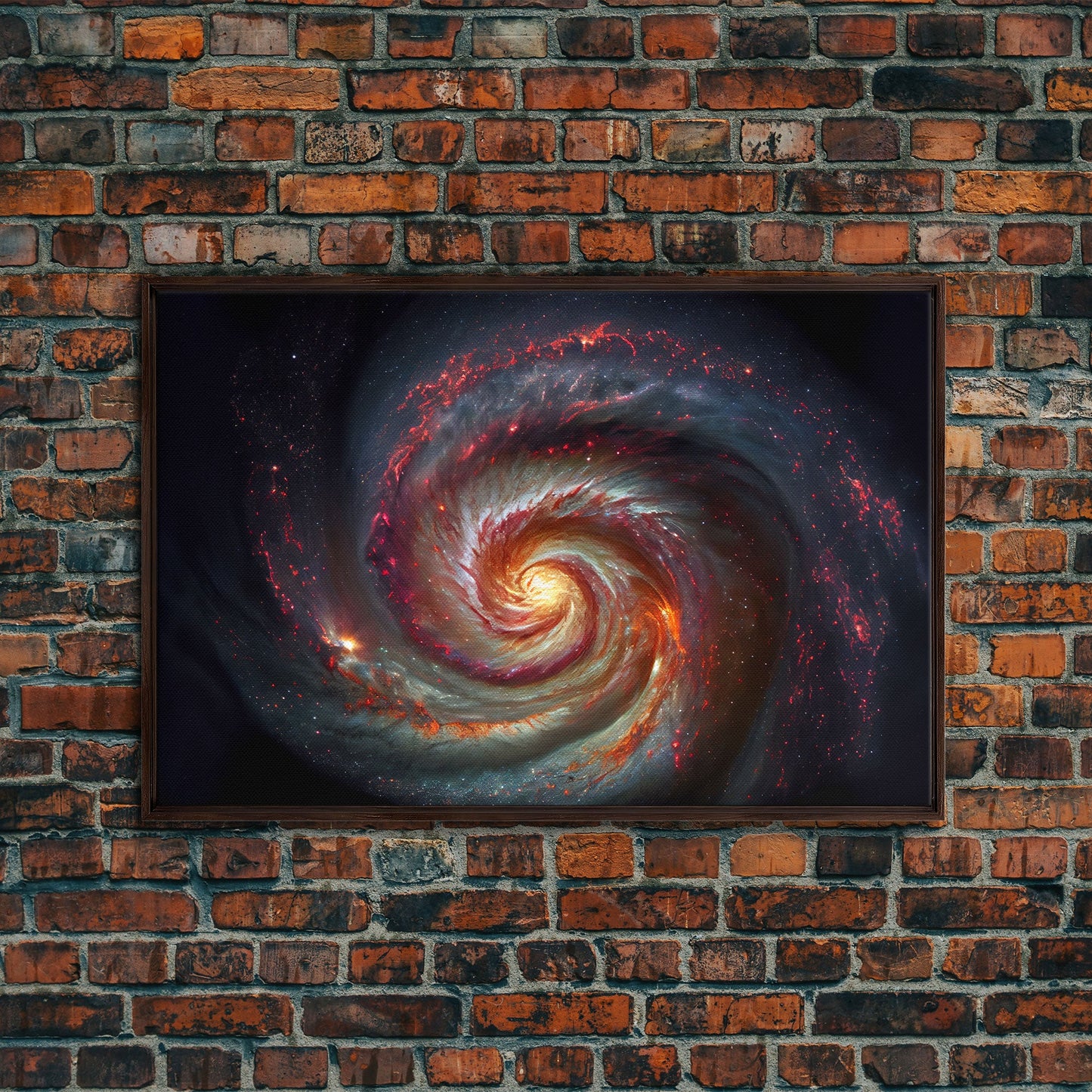 Nebula Supernova Space Swirl Of Stars Fine Art Print, Wall Art Print, Wall Poster, Wall Décor