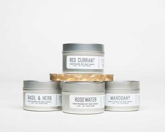 Choose 4 Tin Candles