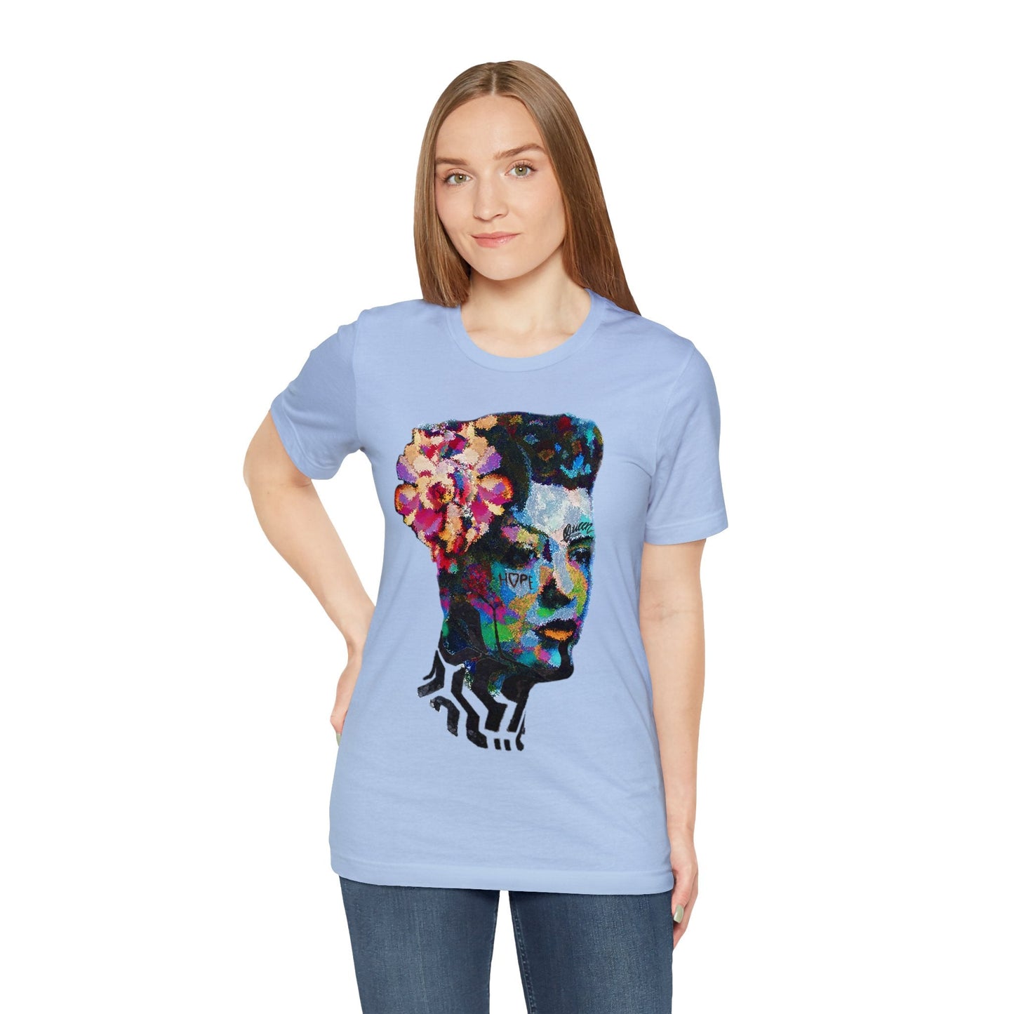 Billie Radical Unisex High End Cotton Short Sleeve Tee HUE+MAN Collective