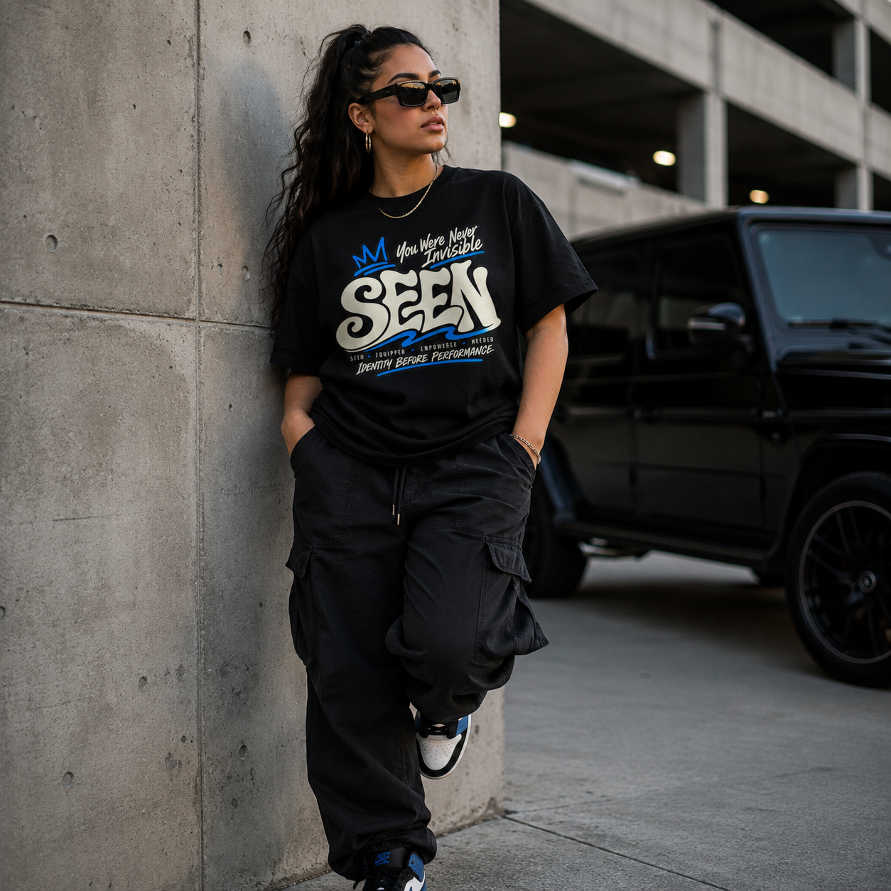 SEEN. Retro Tee — You Were Never Invisible