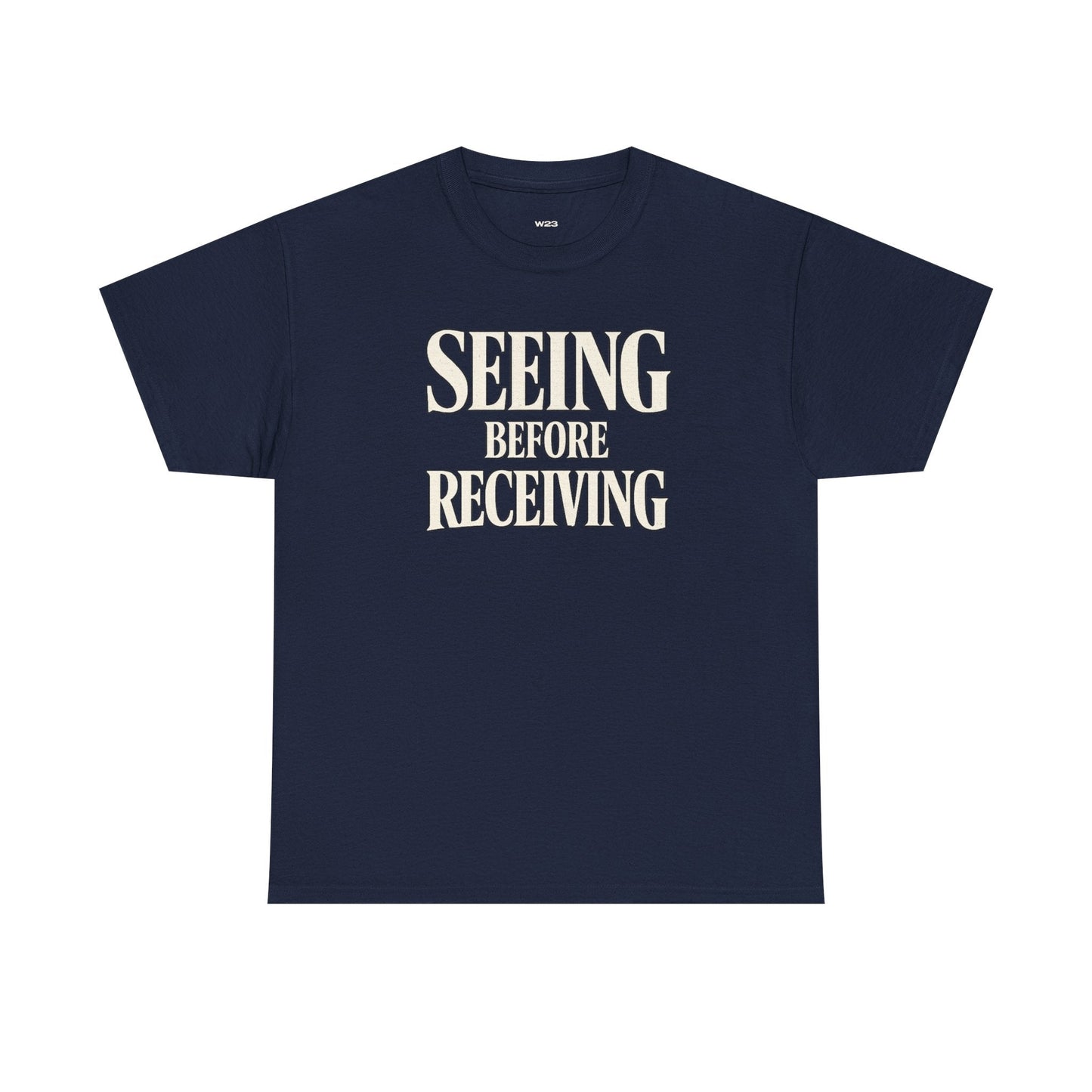 Seeing Before Receiving — Guinness World Records Commemorative Tee