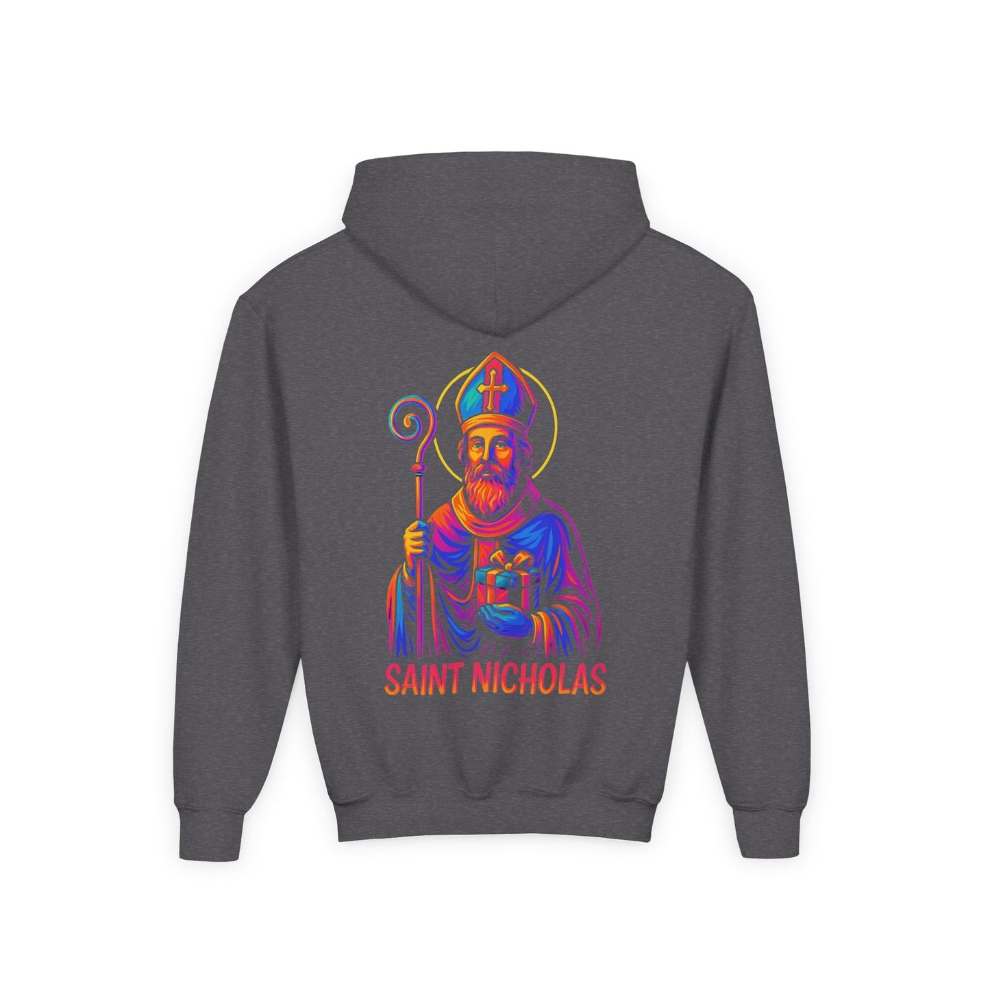 St. Nicholas | Kids Catholic Hoodie | Real St. Nick