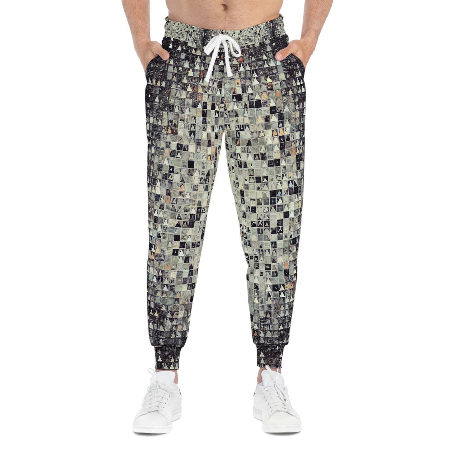 Adversarial-Print Joggers — Anti-Surveillance Streetwear